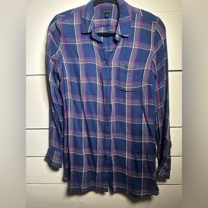Talbots Multicolor Plaid Shirt
